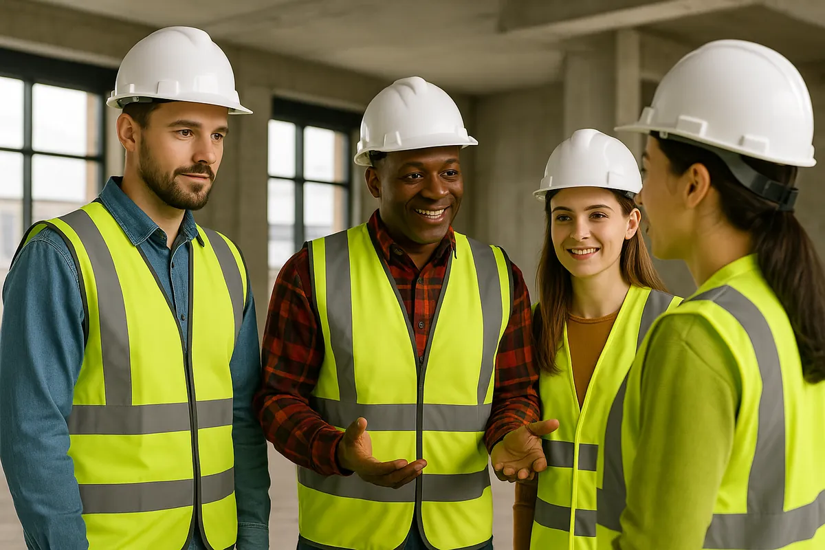 Domestic retrofit workers performing upgrade tasks to improve EPC outcomes in North East England homes